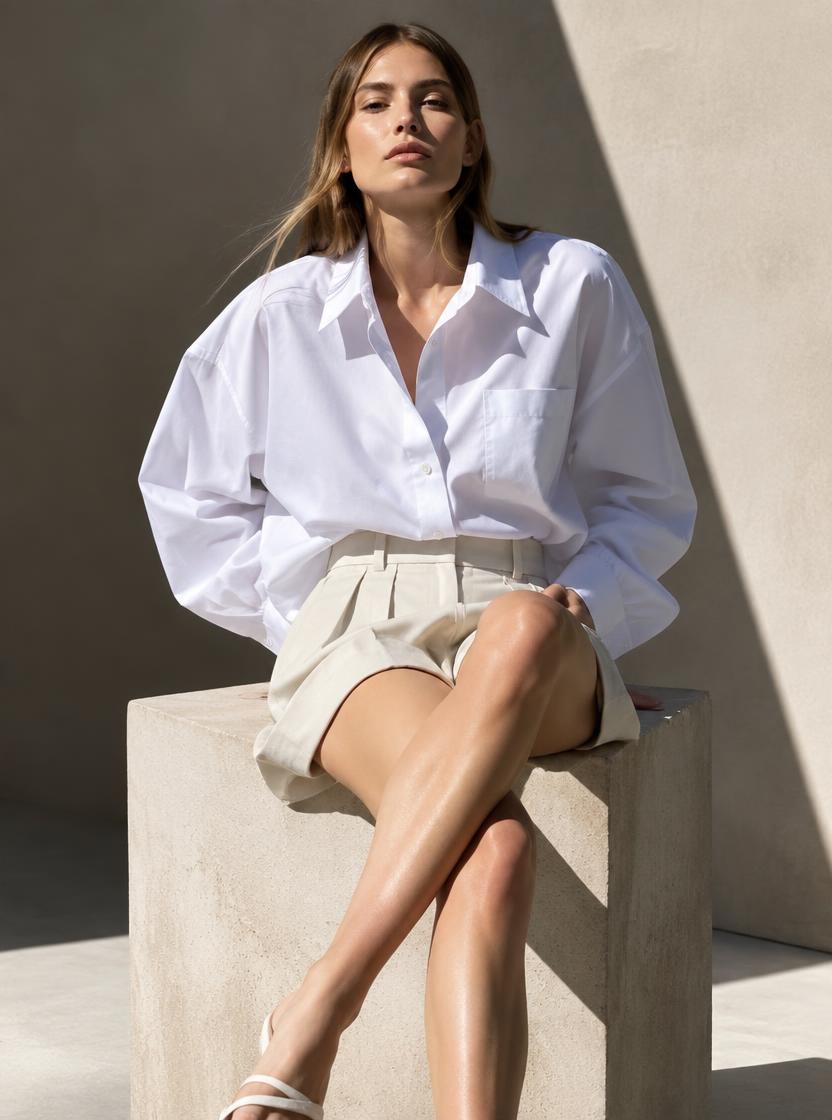Rhea Poplin Shirt & Short